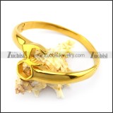 24k gold plating casting spanner bangle b005959