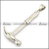 Stainless Steel Hammer Pendant p006116