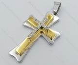 Stainless Steel Cross Pendant -JP050517