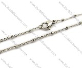 Stainless Steel Necklace -JN150025