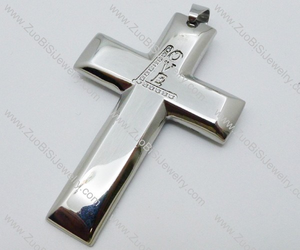 Stainless Steel Cross Pendant -JP050601