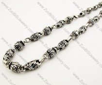 Unique Punk Stainless Steel Mens Necklace -JN170008