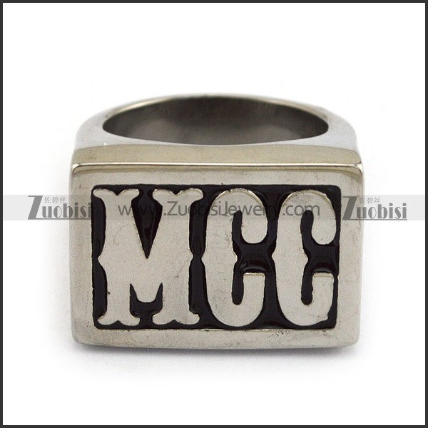 MCC Stainless Steel Biker Rings r003804