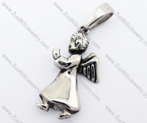 Stainless Steel Angelet Pendant - JP420015