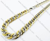 Stainless Steel necklace -JN100016