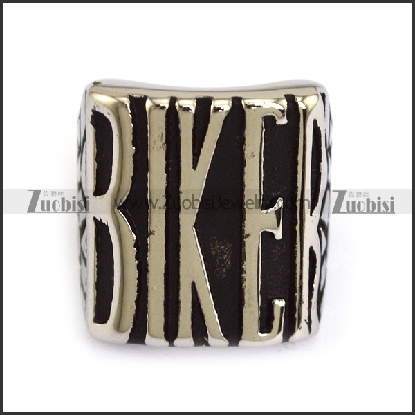 Stainless Steel Cast BIKER Ring for Riders r002957