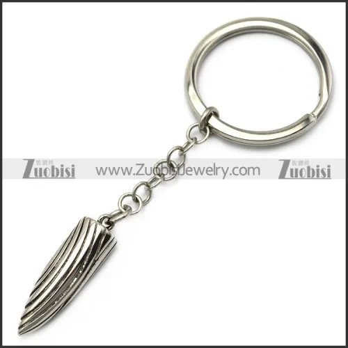 Bullet Stainless Steel Keychain k000029