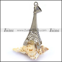 Stainless Steel Iron Tower Pendant p003388