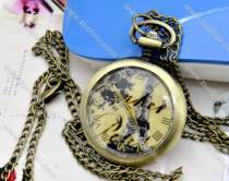 Antique Pocket Watch with lobster clasp -PW000290
