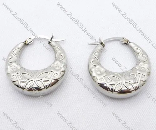 Butterfly Lines Stainless Steel earring - JE050091