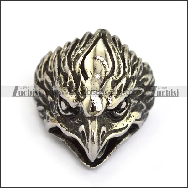 Stainless Steel The eagle Ring - JR350171