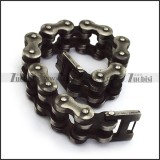 22MM Wide Burnout Design Bicycle Chain Bracelet for Bikers b005240