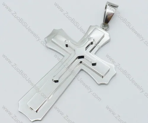 Stainless Steel Cross Pendant -JP050582