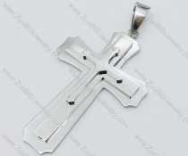 Stainless Steel Cross Pendant -JP050582
