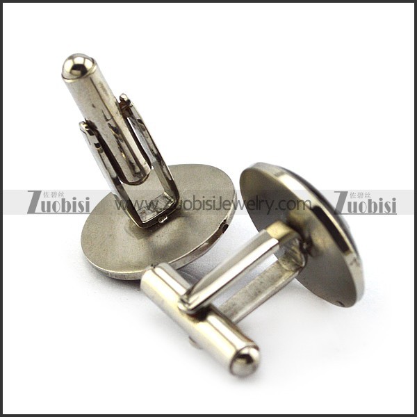 YinYang Stainless Steel Cuff-link c000148