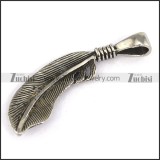 42MM Long Feather Charm p003543