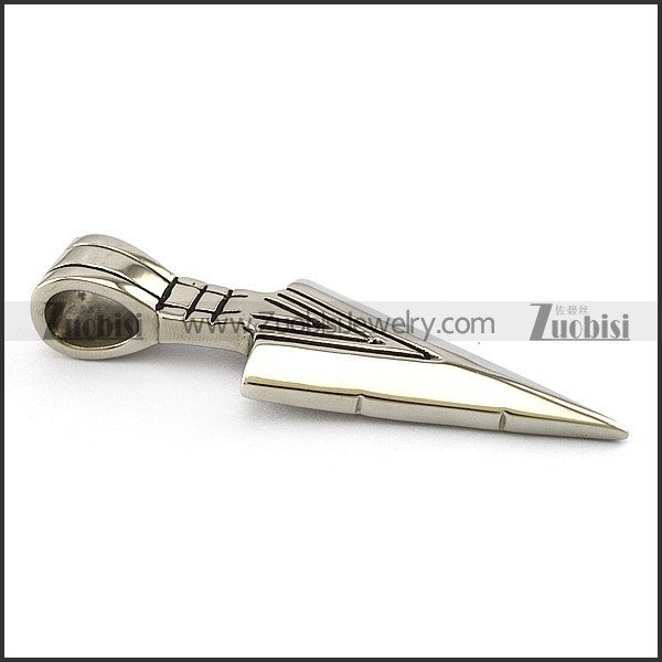 SS Arrow Head Pendant p004877