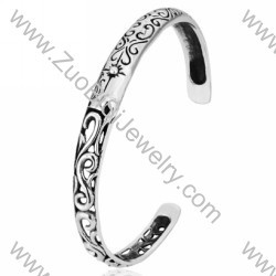 unusual Stainless Steel Bangles - JB350034