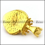 The Lion King Pendant in 24K Gold Plating p003400