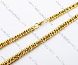 Stainless Steel necklace -JN100025