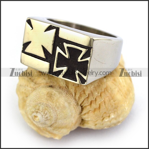 Double Iron Cross Ring r003674