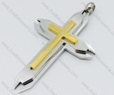 Stainless Steel Cross Pendant -JP050617