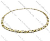 Stainless Steel Magnetic Necklace - JN250008