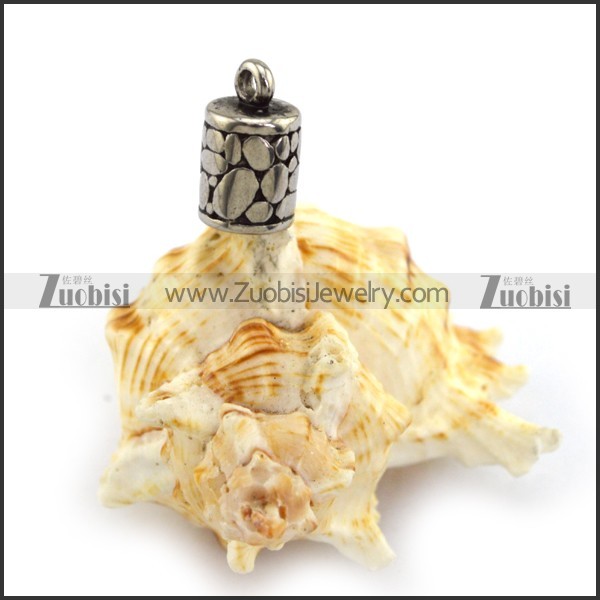 stainless steel casting end cap for round braided leather cord a000271
