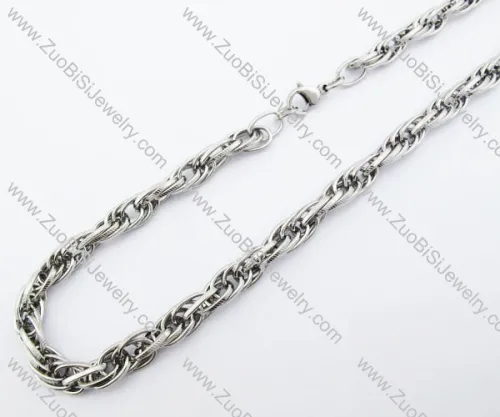 Stainless Steel necklace -JN100054