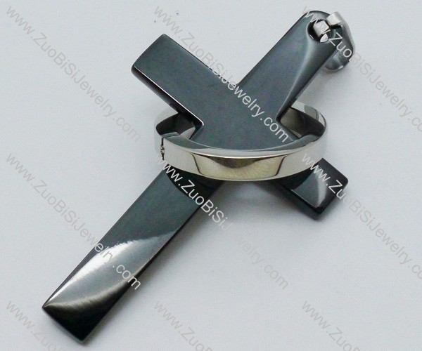 Stainless Steel Cross Pendant -JP050621