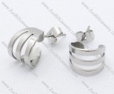 Hollowing Stainless Steel earring - JE050039