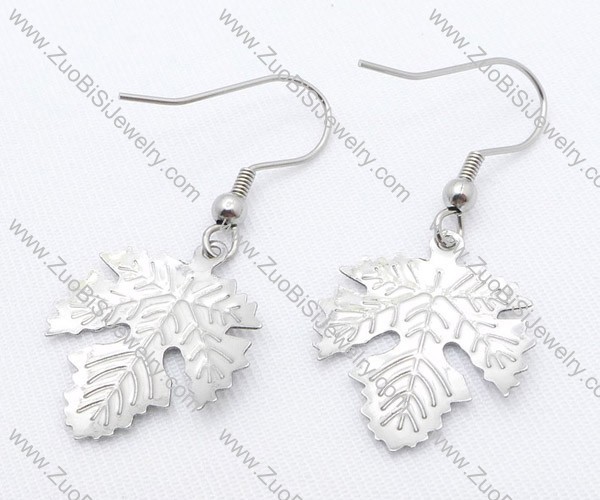 Maple Leaf Stainless Steel earring - JE050123