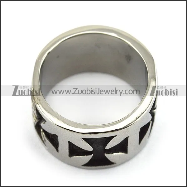 Malta Cross Ring in Wide Band -JR350244
