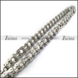 605mm Long Bike Chain Link Necklace n001164