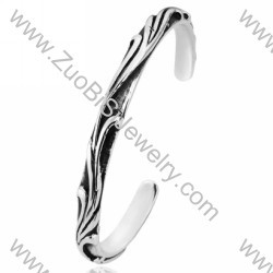 Unordinary Stainless Steel Bangles - JB350024