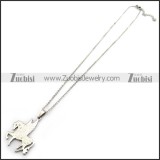 Steel Pegasus Charm Chain n001332