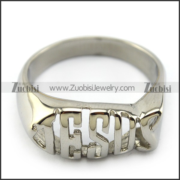 JESUS Rings Stainless Steel r004329