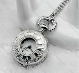 Silver Girl Pocket Watch Chain -PW000257