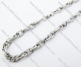 Stainless Steel necklace -JN100055