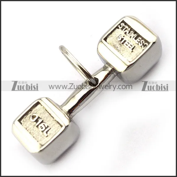 316L Stainless Steel Handweighs Pendant p004900