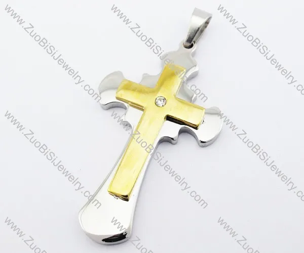 Stainless Steel Cross pendant - JP380015