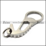 stainless steel seahorse shaped opener for beer a000593