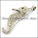 Stainless Steel Hippocampus Pendant p003350