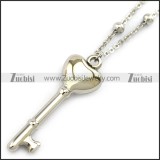 Heart Key Stainless Steel Chain n001346