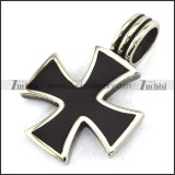 Stainless Steel Iron Cross Pendants -p000343