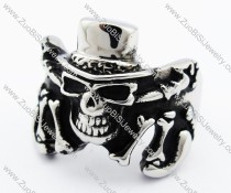 Stainless Steel skull Ring -JR010190