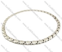Stainless Steel Magnetic Necklace - JN250003