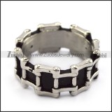 Bicycle Chain Link Shape Ring r004250