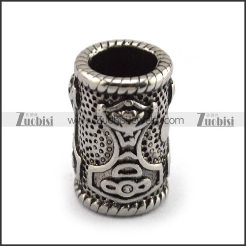 Hammer Stainless Steel Beard Bead a000241