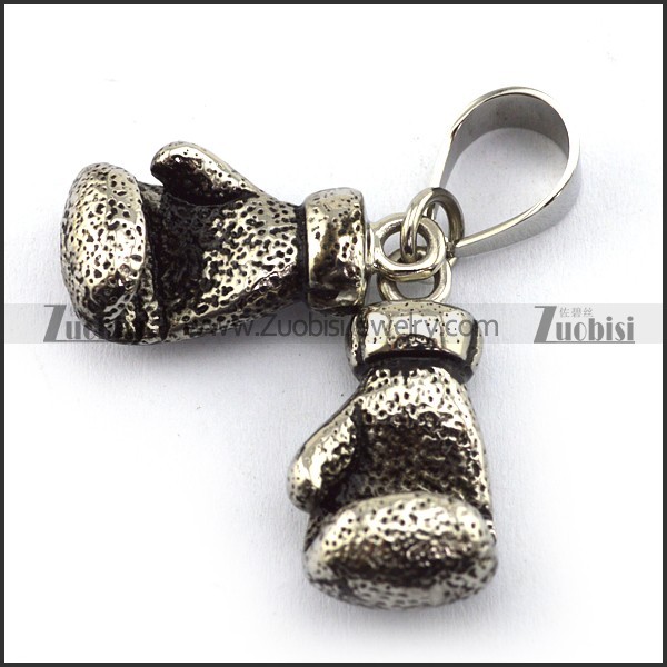 A pair of Boxing Gloves Pendant with p003733